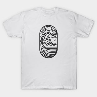 Go with the flow wave T-Shirt